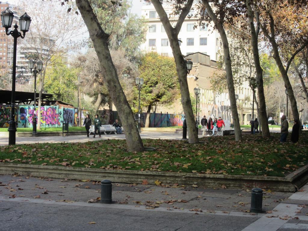Апартаменты Departamento Paseo Bulnes Metro La Moneda Сантьяго Экстерьер фото